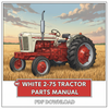 White 2-75 Tractor Parts Manual PDF Download
