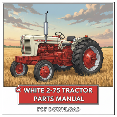 White 2-75 Tractor Parts Manual PDF Download
