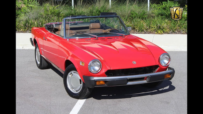 1975 Fiat 124 Spider Workshop Service Repair Manual