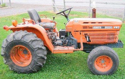Kubota B9200HST Tractor Operator Manual DOWNLOAD