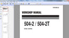1994 KOMATSU 504-2 504-2T Diesel Engine Workshop Service Repair Manual