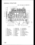 1998 KOMATSU 108 Series Diesel Engine Service Repair Shop Manual