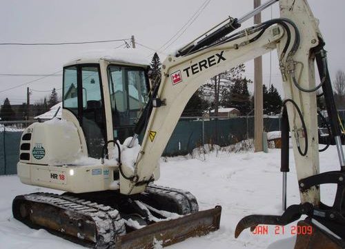 1999 Terex Schaeff HR18 Mini Excavator Parts Catalog Manual