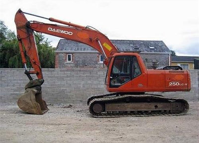 2000 Doosan Solar 250LC-V Crawled Excavator Workshop Service Repair Manual