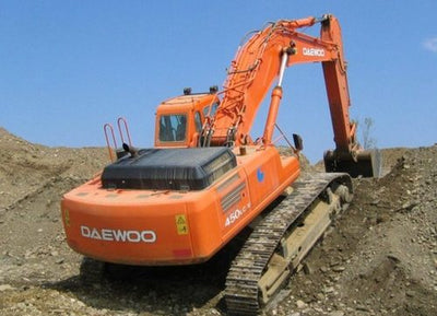 2000 Doosan Solar 450LC-V Crawled Excavator Workshop Service Repair Manual