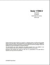 2001 Doosan Solar 170W-V Wheeled Excavator Workshop Service Repair Manual