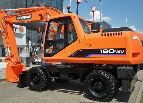 2003 Doosan Solar 180W-V Wheeled Excavator Workshop Service Repair Manual