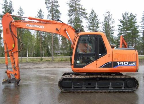 2004 Doosan Solar 140LC-V Crawled Excavator Workshop Service Repair Manual
