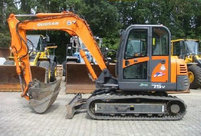 2004 Doosan Solar 75-V Crawled Excavator Workshop Service Repair Manual
