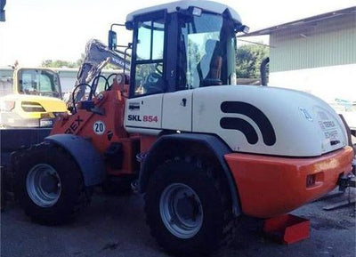 2005 TEREX Schaeff SKL 854 Wheel Loader Operating Instruction Manual