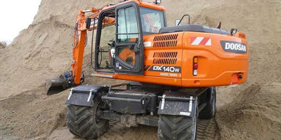 2006 Doosan DX140W, DX160W Wheeled Excavator Workshop Service Repair Manual