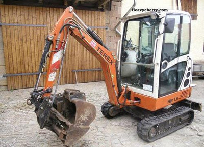 2006 TEREX SCHAEFF HR1.6 Mini Crawler Excavator Parts Manual SN0100
