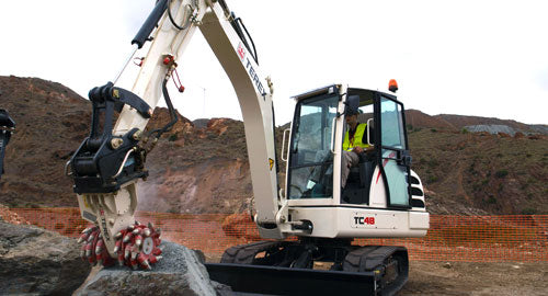 2006 TEREX TC48 Mini Excavator Operator's Manual