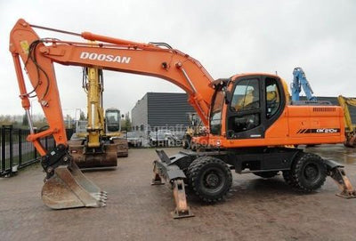 2007 Doosan DX210W Wheeled Excavator Workshop Service Repair Manual
