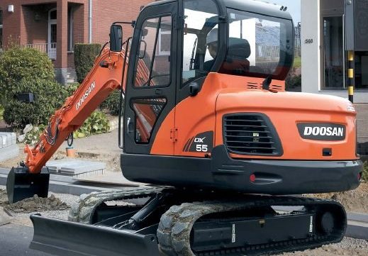 2007 Doosan DX55 Crawled Excavator Workshop Service Repair Manual