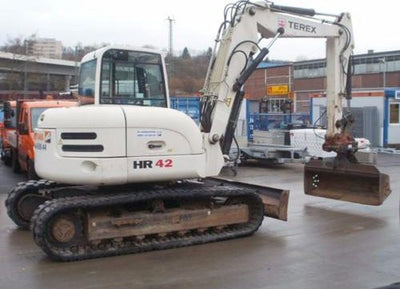 2007 TEREX SCHAEFF HR42 Mini Crawler Excavator Parts Manual SN0099
