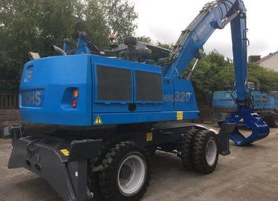 2007 Terex Fuchs MHL320D Wiring Diagram Workshop Manual