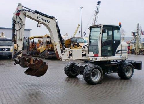 2007 Terex Schaeff HML32 Wheel Excavator Parts Catalog Manual
