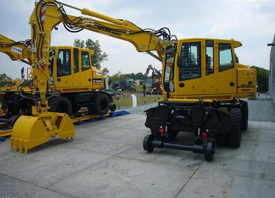 2008 TEREX 1404ZW Rail-Road Excavator Parts Manual