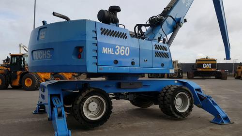 2008 Terex Fuchs MHL360D Wiring Diagram Workshop Manual