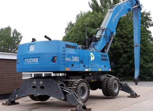 2008 Terex Fuchs MHL380D Wiring Diagram Workshop Manual