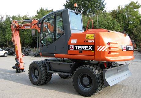 2009 TEREX TW150, TW160, TW170 Mobile Excavator Parts Manual
