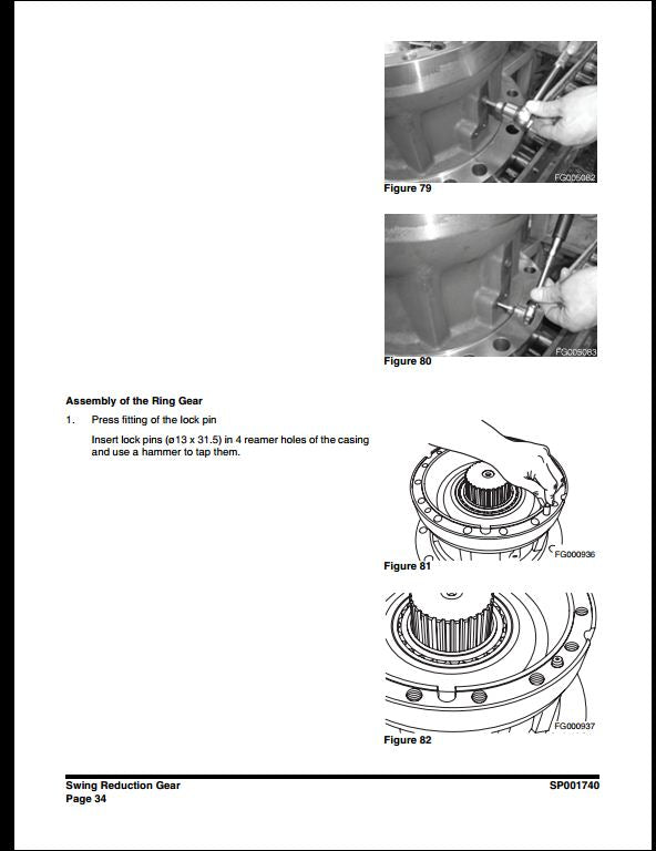 2011 Doosan DX340LCA Crawled Excavator Workshop Service Repair Manual