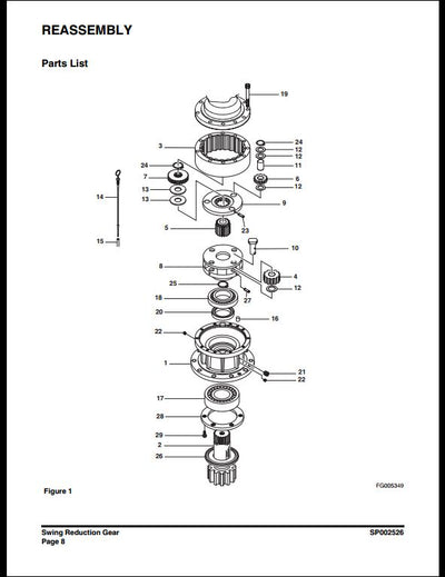 2012 Doosan DX140LC-3 Crawled Excavator Workshop Service Repair Manual