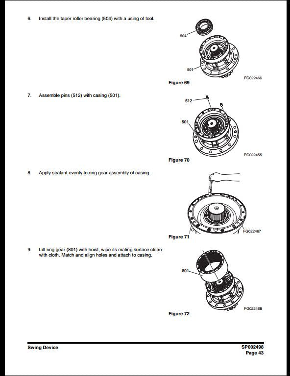 2012 Doosan DX225LC-3 Crawled Excavator Workshop Service Repair Manual