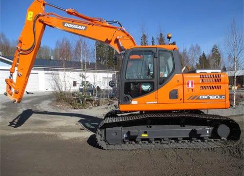 2014 Doosan DX160LC-3 Crawled Excavator Workshop Service Repair Manual