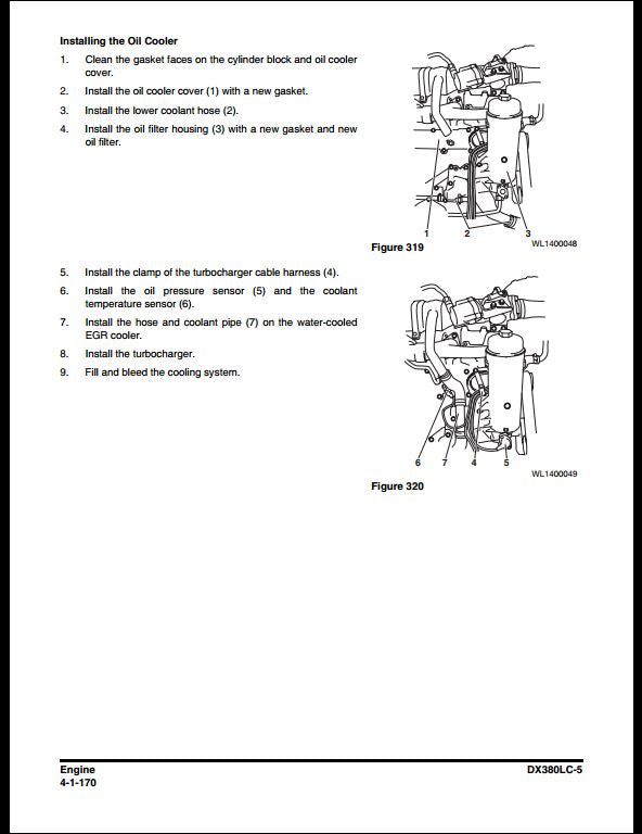 2014 Doosan DX380LC-5 Crawled Excavator Workshop Service Repair Manual
