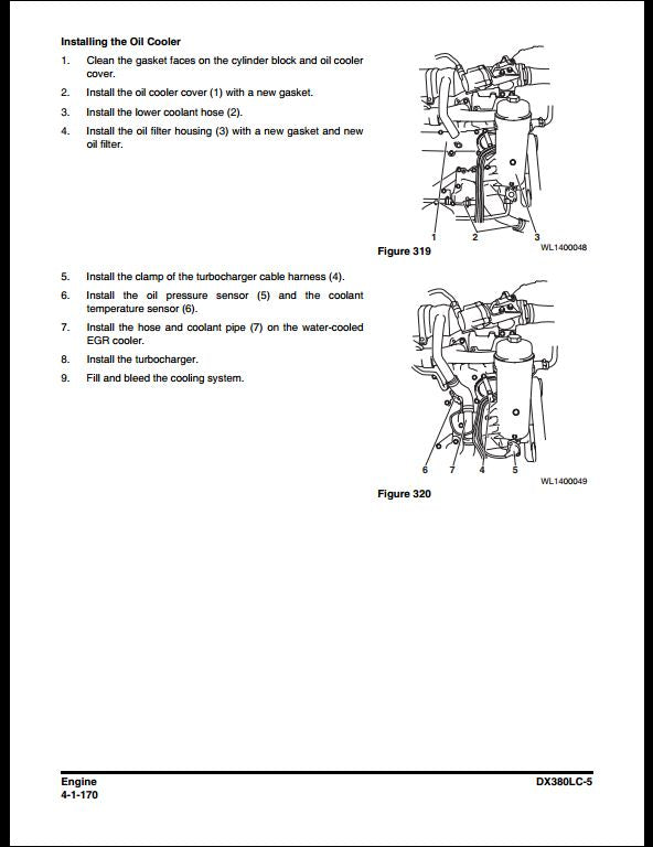  2014 Doosan DX380LC-5 Crawled Excavator Workshop Service Repair Manual