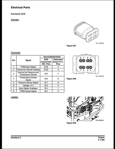 2014 Doosan DX420LC-5 Crawled Excavator Workshop Service Repair Manual