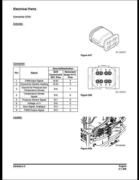 2014 Doosan DX420LC-5 Crawled Excavator Workshop Service Repair Manual