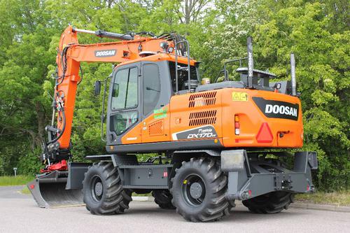 2015 Doosan DX170W-5 Wheeled Excavator Workshop Service Repair Manual