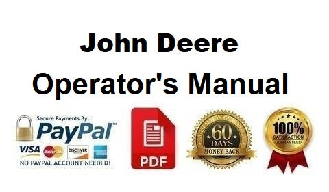 DOWNLOAD JOHN DEERE 55B CRAWLER LOADER (OMT81348) OPERATOR MANUAL