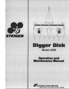 Case IH Tractor Steiger 2200 Digger Disk Operator’s Manual 37-114R1