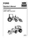 NEW HOLLAND 345D, 445D, 545D TRACTOR LOADER OPERATOR'S MANUAL 42034535