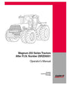 Case IH Tractor Magnum 255 Tractor Emerging Market Operator’s Manual 84163221
