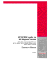 Case IH Tractor LX192 Msl Loader For Mx Magnum Operator’s Manual 87026370