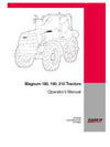 Case IH Tractor Magnum 180 190 210 Operator’s Manual 87750194