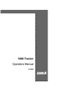 Case IH Tractor 1896 95000 – 5002 & 17895005 Up Operator’s Manual 9-12860