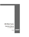 Case IH Tractor 265 Offset Operator’s Manual 9-17670