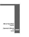 Case IH Tractor 900 LP Gas Wheel Operator’s Manual 9-382