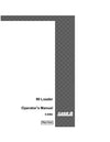 Case IH Tractor 90 Loader for 1070 1170 1175 1270 1370 2090 2290 2390 970 Operator’s Manual 9-6992