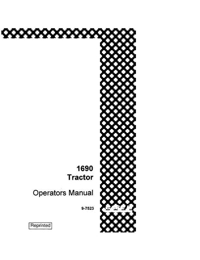 Case IH Tractor 1690 Operator’s Manual 9-7523