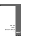 Case IH Tractor 730 830 Tractor Gas. LPG Case-O-Matic Operator’s Manual 9-872