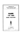 Case IH Tractor 430 Series Diesel Tractor Suppl for 9-902 , 9-901 Operator’s Manual 9-92452