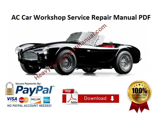  1965 Corvette 427 Factory Service Repair Manual PDF