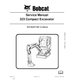 BOBCAT 323 COMPACT EXCAVATOR SERVICE REPAIR MANUAL